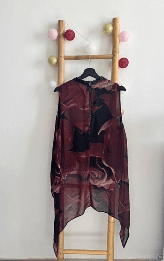Haut asymétrique femme S