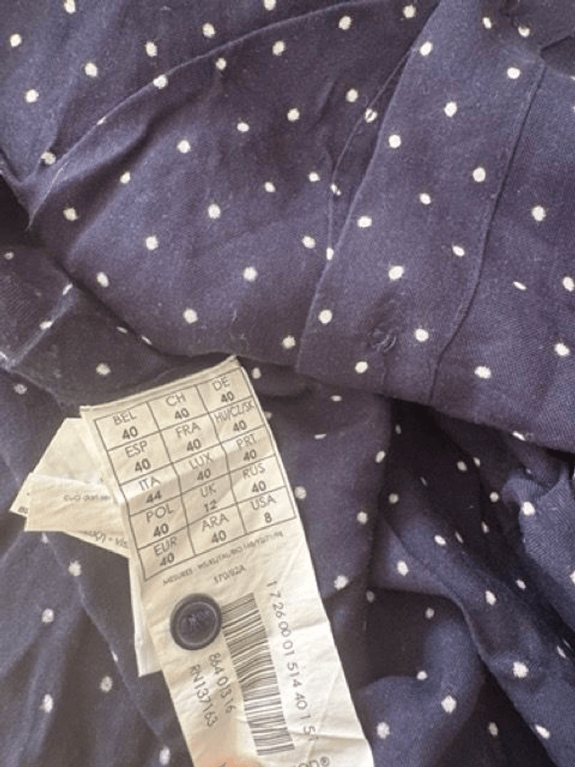 Chemisier à pois femme L