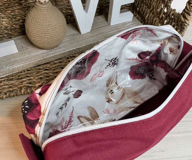 Trousse lapin fleury